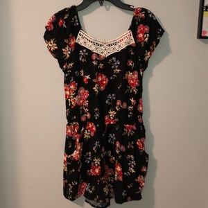 A romper with pockets